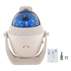 Marine Compass for Boat LED Light Navigation Pivoting Electronic Automotive H... - Picture 1 of 6