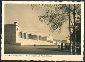 GERMANY Vintage Postcard 1939 - NÜRNBERG Reichsparteitagsgelände, Zeppelinfeld - Picture 1 of 2