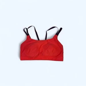 UNDER ARMOUR VANISH SPORTS BRA BRIGHT ORANGE LARGE - Picture 1 of 4