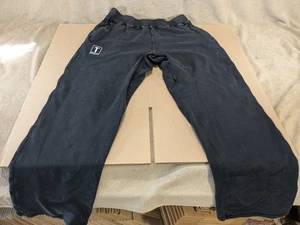 1st Phorm Sweatpants Mens XL Black Straight Baggy Drawstring Gym Workout - Picture 1 of 18