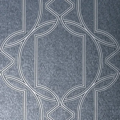 Обои полуночные Graham & Brown Deco Geo 106680 - текстурированный винил с геометрическим узором - Изображение 1 из 3