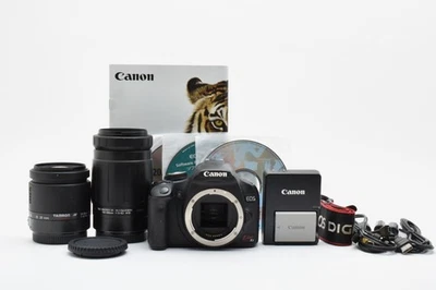 Canon EOS Kiss X3 Digital Camera Body w/Two Lens Set [Excellent++] from Japan - Image 1 of 4