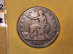 1878-S Silver Trade Dollar Coin - Picture 1 of 3