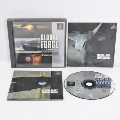 PS1 GLOBAL FORCE Playstation For JP System p1 - Image 1 of 2