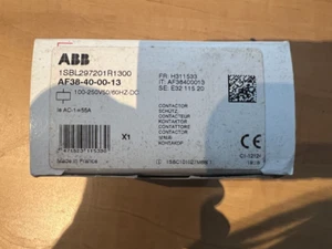 NEW - ABB Contactor AF38-40-00-13 1SBL297201R1300 - Picture 1 of 2
