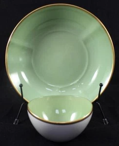 Anna Weatherley Anna Colors Mint Green Group of Fruit Bowl and Soup/Cereal Bowl - Picture 1 of 5