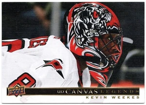 2020-21 SP Signature Edition Legends UD Canvas KEVIN WEEKES #C-52 Hurricanes - Picture 1 of 1