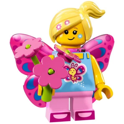LEGO Series 17 Collectible Minifigures 71018 - Butterfly Girl (SEALED) - Image 1 of 2