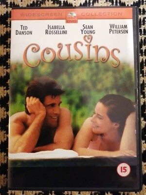 Cousins [DVD] [1989] DVD, Ted Danson, Isabella Rossellini R2 VGC FREEPOST - Image 1 of 3