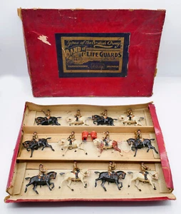 Britains Pre-War Toy Soldier Set #101 Band Of The 1st Life Guards - Bild 1 von 10