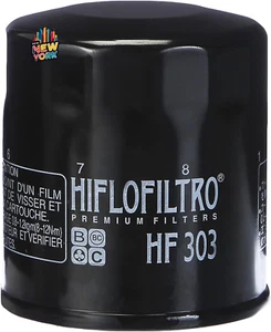 HiFloFiltro HF303 Black Standard Premium Oil Filter, Single - Picture 1 of 4