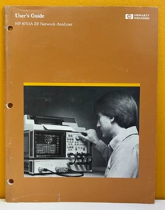 HP / Agilent 08753-90007 1986 HP 8753A RF Network Analyzer Manual. - Picture 1 of 2