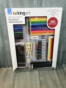 KINGART Studio Ultimate Series SET DISEGNO E SCHIZZO ART 160 pezzi set - Foto 1 di 9