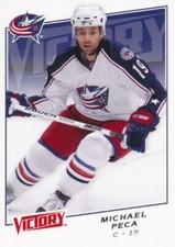 2008-09 UD Victory #142 MICHAEL PECA - Columbus Blue Jackets