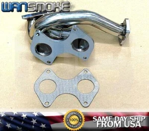 Stainless Steel Turbo Manifold for T4 for 1986+ Mazda RX7 1.3L 13B-REW Rotary SS - Picture 1 of 4