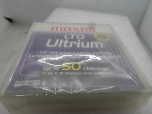 NUEVO Cartucho de cinta de limpieza Maxell LTO1/2/3/4/5/6/7/8 Ultrium para HP IBM Dell - Imagen 1 de 4