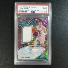 Tyler Herro 2019 Select Courtside Tmall Red Wave #267 Price Guide