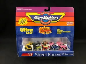 Vintage Micro Machines Ultra Fast "#11 Street Racers Collection" 6400 (1980's) - Picture 1 of 7