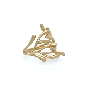 Ring in 750/yellow gold with brilliant diamonds No. 271936 M12 - Picture 1 of 6