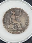 1855 - United Kingdom - Uk - 1 (One) Penny - Queen Victoria - Copper - Rare Coin