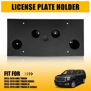 FRONT LICENSE PLATE TAG BRACKET HOLDER FOR 2015 2016-2019 GMC 22948151 YUKON US - Picture 1 of 15