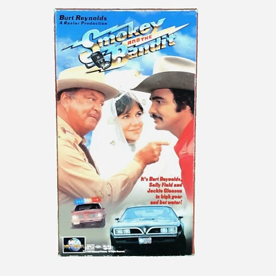 Smokey and the Bandit (VHS, 1985) Burt Reynolds, Sally Field, Jackie Gleason - Image 1 of 4