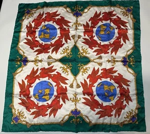 Vintage Mobil Gas Pegasus Seidentuch 34x34 SCHÖN SELTEN - Bild 1 von 2