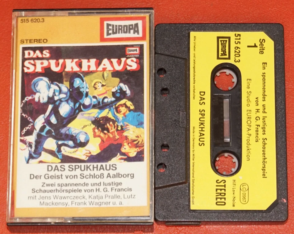 MC KASSETTE - Das Spukhaus Der Geist von Schloß Aalborg EUROPA S/G - Imagen 1 de 1