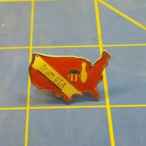 Vintage Collectible Pin: TEAM USA BOWLING TEAM - Picture 1 of 9