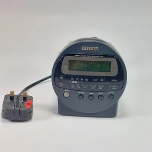 Ricevitore radio orologio Aiwa vintage FR-A34K FM/MW/LW buone condizioni testato - Foto 1 di 7
