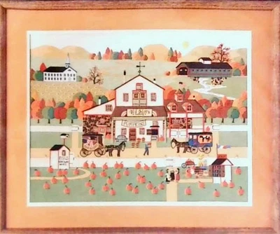 Old Glory Farms CREWEL kit Dimensions 1278 embroidery pumpkins - Image 1 of 3