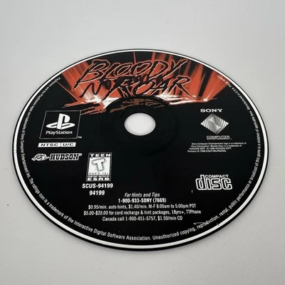 Bloody Roar (Sony PlayStation 1, 1998) PS1 solo disco Foto 1 de 2