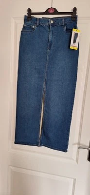 32 Degrees Heat Blue Denim Skirt Small | Lightweight Stretch Skirt | New with... - Image 1 of 4