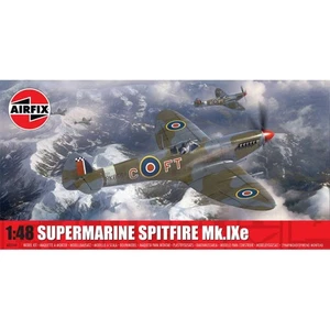 Maquette Airfix Spitfire Mk.ixe 1/48, 124 Pièces, Formes Fidèles, Cockpit Détail - Imagen 1 de 12