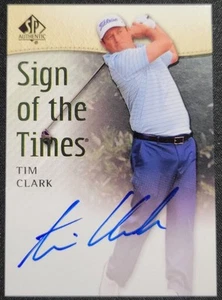 TIM CLARK 2014 SP AUTÉNTICO SIGNO DE LOS TIEMPOS EN TARJETA AUTOMÁTICA (PGA) - Imagen 1 de 2