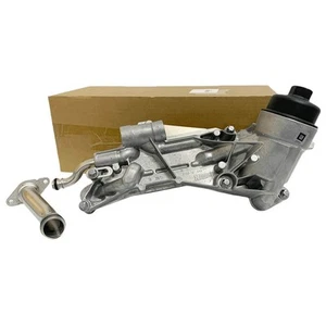 Vauxhall Mokka OEM Oil Cooler & Filter Housing with Inlet Outlet Pipes 25199751 - Picture 1 of 7