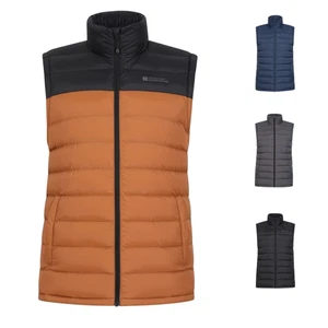 Mountain Warehouse Seasons Men's Padded Gilet Water Resistant Walking Vest Coat - Picture 1 of 102