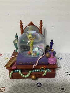 Disney Store Tinkerbell Disney Feen musikalische Schneekugel spielt Zweiter Stern - Bild 1 von 8