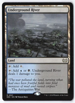 Underground River R Commander: Duskmourn: House of Horror 321 NM - Image 1 of 2