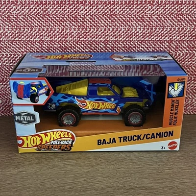 Hot Wheels Pull-Back Speeders Baja Truck/Camion 1:43 Diecast - Image 1 of 3