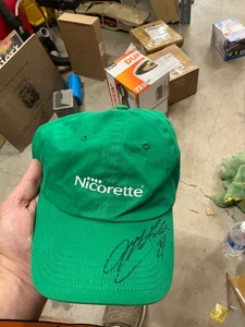 JEFF GORDON #24 NICORETTE WINNERS CIRCLE AUTHENTIC NASCAR RACING HAT - Picture 1 of 2