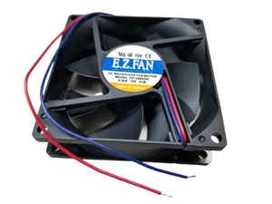 FP-108D/DC-12V-S1B, EZ FAN 12V 80mm x 25mm 12V DC Cooling Fan ~ 40 CFM - Picture 1 of 1