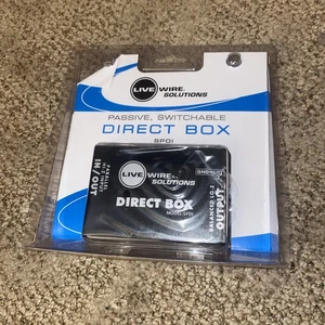 Live Wire Solutions Passive Switchable Direct Box SPD1 Neu - Bild 1 von 2