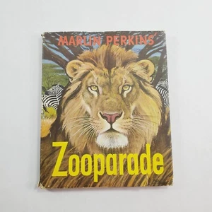 Marlin Perkins' Zooparade 1st Edition 1954 Hardcover Dust Jacket Rand McNally - Picture 1 of 10