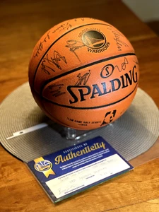 Autographed 2014-2015 Golden State Warriors Championship Team Ball Authenticated - Picture 1 of 12