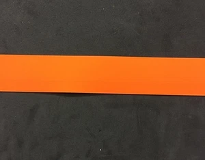 1" Orange Full Size Football Helmet Stripe Decal High Quality. - Picture 1 of 1