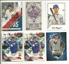 Lot Of 12 Kris Bryant Topps, Chrome, Gallery, Etc. Base Cards & Inserts