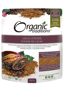 Organic Traditions Cacao Powder, 16oz (454g) - Picture 1 of 4