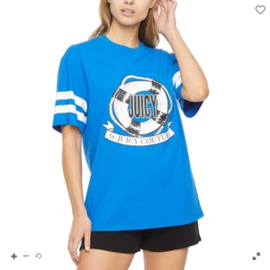 Juicy Couture Womens M Blue Jersey Style Lifesaver Tee Shirt Top NWT - Picture 1 of 5