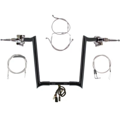Manillar Hooker CKit 2007 1 1/4" negro 16" Harley-Davidson Road Glide No Cruise Foto 1 de 4